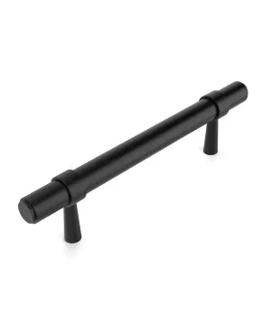 Astor - 96/138mm Matte Black Handle (96mm Hole to Hole ; 138mm Total Length) by Otti Australia, a Cabinet Hardware for sale on Style Sourcebook