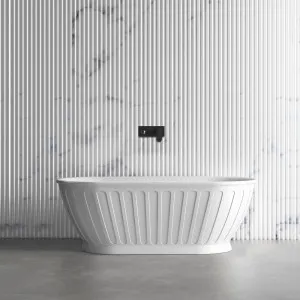 Attica Kensington 1500x750x580 Matte White Bath No Overflow & No Waste Included by Otti Australia, a Bathtubs for sale on Style Sourcebook
