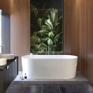 Attica Noosa 1500x750x580 Gloss White Bath No Overflow & No Waste Included by Otti Australia, a Bathtubs for sale on Style Sourcebook