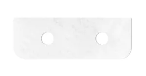 Bondi 1500mm Natural Oak Wall Hung Curve Vanity with Cloudy Carrara Top by Otti Australia, a Vanities for sale on Style Sourcebook