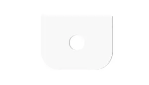 Hanava 900mm Sable Walnut Fluted Wall Hung Curve Vanity with Chloe Silk Top by Otti Australia, a Vanities for sale on Style Sourcebook