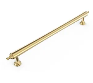 Heirloom - Brushed Brass 192/233mm  Handle (192mm Hole to Hole ; 233mm Total Length) by Otti Australia, a Cabinet Hardware for sale on Style Sourcebook