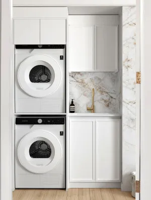 Laundry Kit 1305C Hampshire White with Matte White Top by Otti Australia, a Cabinetry for sale on Style Sourcebook