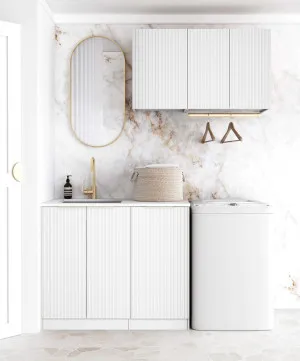 Laundry Kit 1715A Noosa White with Pure White Top by Otti Australia, a Cabinetry for sale on Style Sourcebook