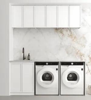 Laundry Kit 1960A Hampshire White with Pure White Top by Otti Australia, a Cabinetry for sale on Style Sourcebook