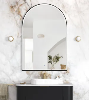 LED Archie 1500x1000 Black Metal Frame Mirror by Otti Australia, a Mirrors for sale on Style Sourcebook