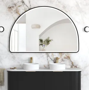 LED Moonlight Archie 1000x1500 Black Metal Frame Mirror by Otti Australia, a Mirrors for sale on Style Sourcebook