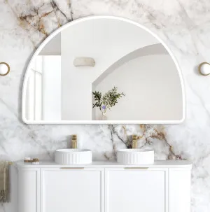 LED Moonlight Archie 1000x1500 White Metal Frame Mirror by Otti Australia, a Mirrors for sale on Style Sourcebook