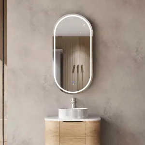 LED Noosa 900x450 Natural Oak Shaving Cabinet - Premium Edition by Otti Australia, a Shaving Cabinets for sale on Style Sourcebook