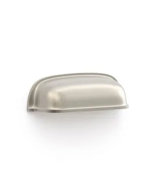 Newport - Brushed Nickel 76/90mm  Handle (76mm Hole to Hole ; 90mm Total Length) by Otti Australia, a Cabinet Hardware for sale on Style Sourcebook