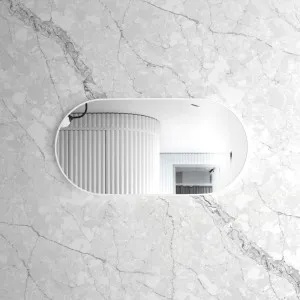 Noosa 1200x600 White Metal Frame Mirror by Otti Australia, a Mirrors for sale on Style Sourcebook