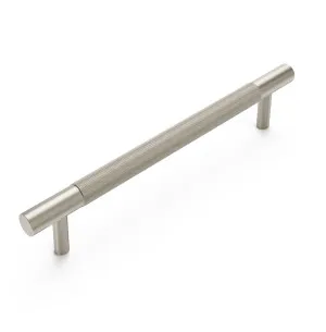Nord - Brushed Nickel 160/200mm  Handle (160mm Hole to Hole ; 200mm Total Length) by Otti Australia, a Cabinet Hardware for sale on Style Sourcebook