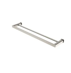 Oskar 600mm Brushed Nickel Double Towel Rail by Otti Australia, a Bathroom Accessories for sale on Style Sourcebook