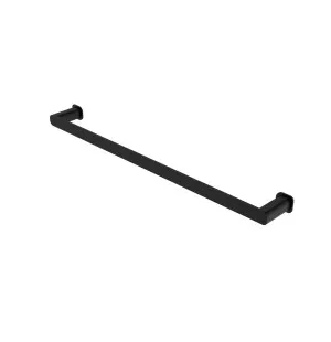 Oskar 600mm Matte Black Single Towel Rail by Otti Australia, a Bathroom Accessories for sale on Style Sourcebook
