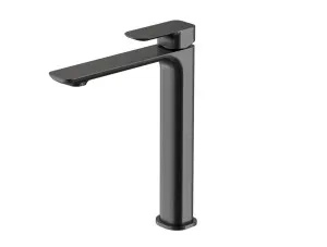 Oskar Tall Basin Mixer Gun Metal by Otti Australia, a Bathroom Taps & Mixers for sale on Style Sourcebook
