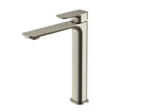 Oskar Tall Basin Mixer Brushed Nickel by Otti Australia, a Bathroom Taps & Mixers for sale on Style Sourcebook