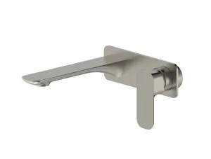 Oskar Wall Basin Mixer Brushed Nickel by Otti Australia, a Bathroom Taps & Mixers for sale on Style Sourcebook
