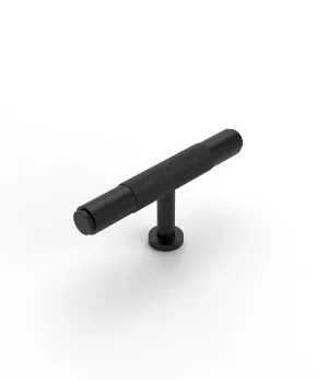 Soho - 80mm Matte Black 80mm  Handle (Premium Solid Brass ) by Otti Australia, a Cabinet Hardware for sale on Style Sourcebook