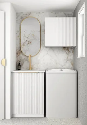 Wall and Base Cabinets Kit 650 Bondi White with Pure White Top by Otti Australia, a Cabinetry for sale on Style Sourcebook