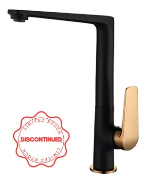 Zevio Kitchen Sink Mixer Matte Black & Rose Gold by Otti Australia, a Kitchen Taps & Mixers for sale on Style Sourcebook