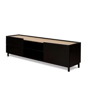Murphy Entertainment Unit - Black/Natural - Mocka by Mocka., a Entertainment Units & TV Stands for sale on Style Sourcebook