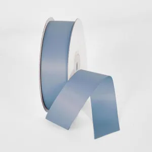 Blue Vaper 22.86m - 25mm Double Sided Satin Ribbon P311 by Florabelle Living, a Decorative Accessories for sale on Style Sourcebook
