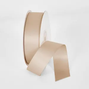 Nude 22.86m - 25mm Double Sided Satin Ribbon P113 by Florabelle Living, a Decorative Accessories for sale on Style Sourcebook