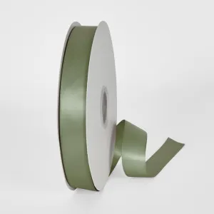 Sage Green Double Sided Satin Ribbon 25mm 100yards - P577 by Florabelle Living, a Decorative Accessories for sale on Style Sourcebook