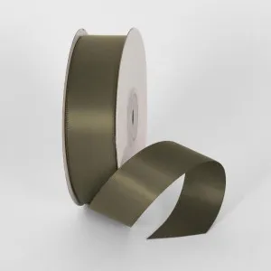 Deep Sage 91.4m - 25mm Double Sided Satin Ribbon P569 by Florabelle Living, a Decorative Accessories for sale on Style Sourcebook