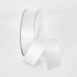 White 25mm Double Sided Satin Ribbon 25 Yards - P112 by Florabelle Living, a Decorative Accessories for sale on Style Sourcebook