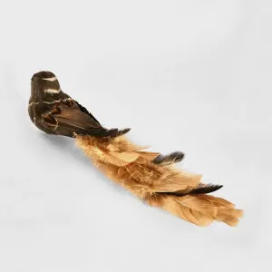 Skyle Clip on Bird Ochre by Florabelle Living, a Christmas for sale on Style Sourcebook