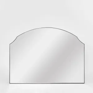 Manor Iron Mantel Mirror Black by Florabelle Living, a Mirrors for sale on Style Sourcebook