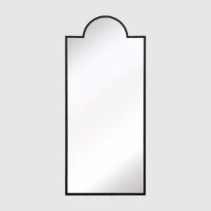 Montgomery Outdoor Iron Mirror Black by Florabelle Living, a Mirrors for sale on Style Sourcebook