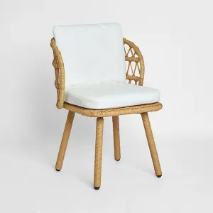 Winika Outdoor Dining Chair Natural Outdoor by Florabelle Living, a Dining Chairs for sale on Style Sourcebook