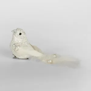 Laisel Clip on Bird White (Set of 6) by Florabelle Living, a Christmas for sale on Style Sourcebook