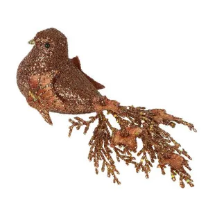 Ivy Clip on Bird Bronze by Florabelle Living, a Christmas for sale on Style Sourcebook