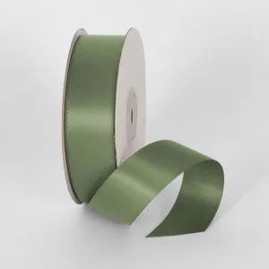 Sage Green 25mm Double Sided Satin Ribbon 25 Yards - P577 by Florabelle Living, a Decorative Accessories for sale on Style Sourcebook