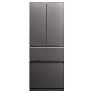 Mitsubishi Electric LX Series 442L French Door Glass Refrigerator Dark Silver MR-LX442EX-GDS-A by Mitsubishi Electric, a Refrigerators, Freezers for sale on Style Sourcebook