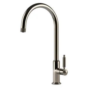 Gessi Venti20 Gooseneck Swivel Mixer Tap Nickel 60620-716 60620-720 by Gessi, a Kitchen Taps & Mixers for sale on Style Sourcebook