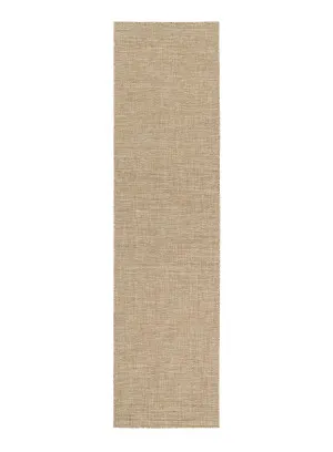 Dune Natural Beige Woven Indoor Outdoor Runner Rug by Miss Amara, a Contemporary Rugs for sale on Style Sourcebook