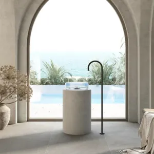 Wow Translucency Round Above Basin Counter Crystal Clear by Cassa Designs, a Basins for sale on Style Sourcebook
