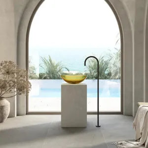 Wow Translucency Oval Above Counter Basin Opal Yellow by Cassa Designs, a Basins for sale on Style Sourcebook
