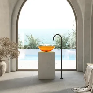 Wow Translucency Oval Above Counter Basin Golden Beige by Cassa Designs, a Basins for sale on Style Sourcebook