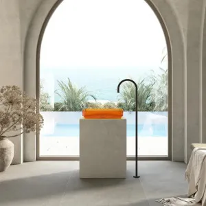 Wow Translucency Rectangular Above Counter Basin Golden Beige by Cassa Designs, a Basins for sale on Style Sourcebook