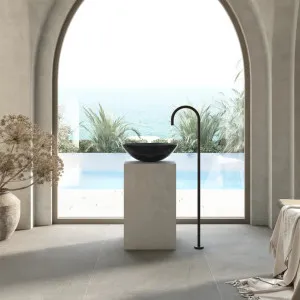 Wow Translucency Oval Above Counter Basin Morion Black by Cassa Designs, a Basins for sale on Style Sourcebook