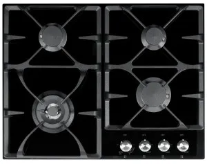 Franke 66cm Gas Cooktop Black Glass FIG604B1N by Franke, a Cooktops for sale on Style Sourcebook