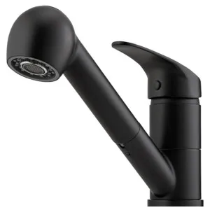 Oliveri London Pull Out Spray Mixer Tap Matte Black LON580FMB-P by Oliveri, a Kitchen Taps & Mixers for sale on Style Sourcebook