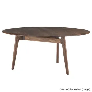 De La Espada Solo Round Table Large - Walnut 752LRW by De La Espada, a Dining Tables for sale on Style Sourcebook