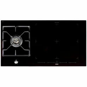 Franke 96cm Gas & Induction Cooktop FIXG9041B2L by Franke, a Cooktops for sale on Style Sourcebook