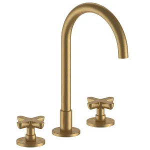 Fantini Icona Classic Basin Tap Set - Pure Brass PVD 53Q7R007WZ by Fantini, a Kitchen Taps & Mixers for sale on Style Sourcebook